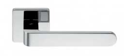 Дверная ручка на розетке COLOMBO Fedra AC11RSB-CR 