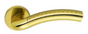 Дверная ручка на розетке COLOMBO Milla LC41-RSB