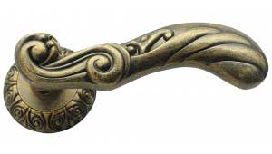 Дверные ручки Bussare CASTELO A-78-20: античная латунь 