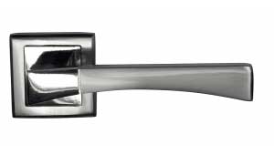 Дверные ручки Bussare STRICTO A-16-30: хром-хром матовый 