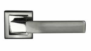 Дверные ручки Bussare STRICTO A-67-30: Хром/хром матовый 